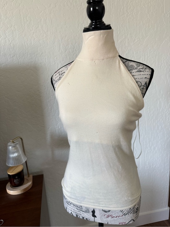 Ralph Lauren Tops - Ralph Lauren Cream Halter Tank Top